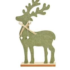 Aufsteller Hirsch Filz dunkelgrün