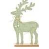 Aufsteller Hirsch Filz hellgrün