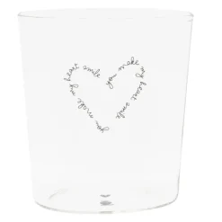 Bastion Collections Glas You make my heart smile mittel