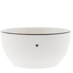 Bastion Collections Schale Herz schwarz