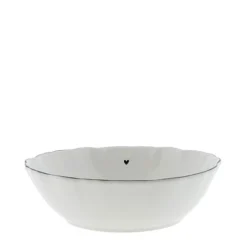 Bastion Collections Sushi Schale Ruffle Schwarz