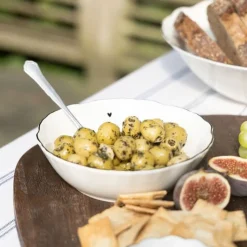 Bastion Collections Sushi Schale Ruffle Schwarz