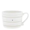 Bastion Collections Tasse Watercolour Natural Stripes