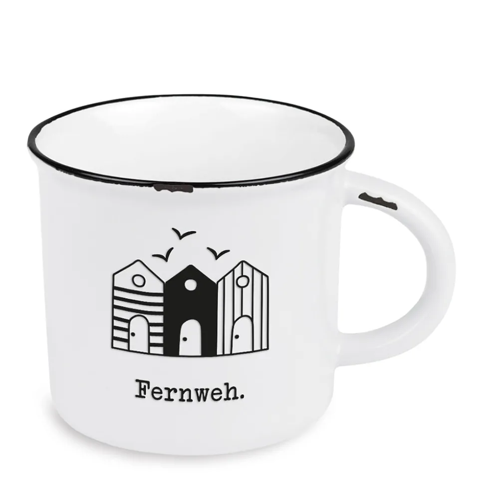 Becher Vintage Fernweh