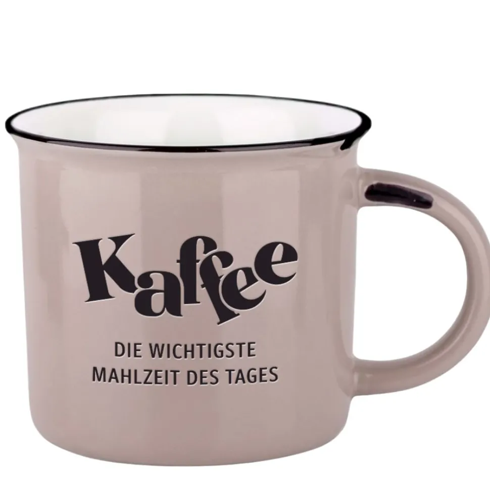 Becher Vintage Kaffee