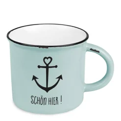 Becher Vintage Schön hier!