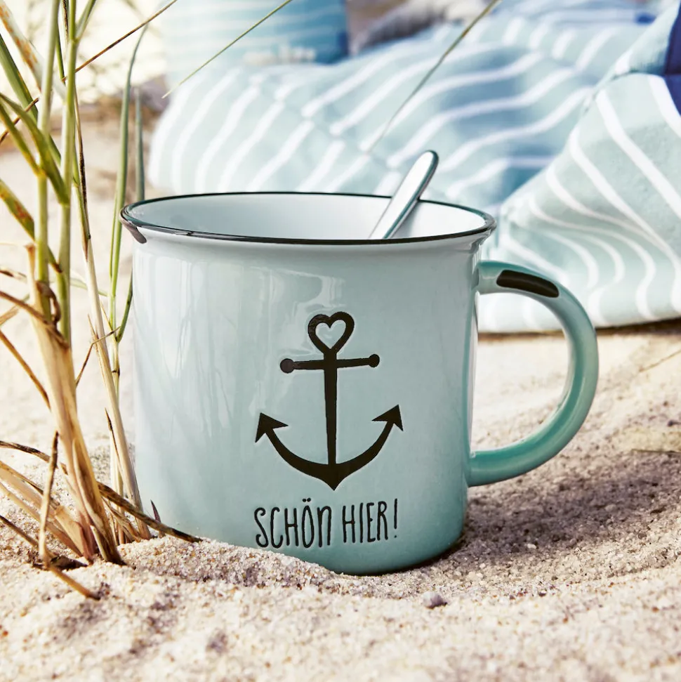 Becher Vintage Schön hier!