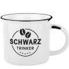 Becher Vintage Schwarztrinker