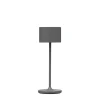 Blomus Mobile LED-Tischleuchte Farol Warm Gray Mini