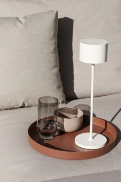 Blomus Mobile LED-Tischleuchte Farol White