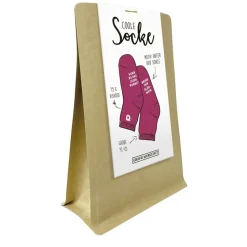 Coole Socke Weihnachten Glühwein Größe 41-45