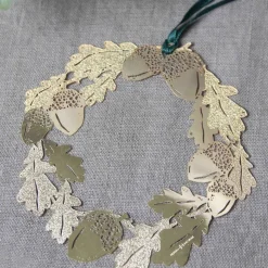 Dekoanhänger Eichenkranz