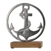 Deko-Aufsteller Anker Aluminium