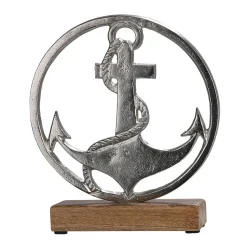 Deko-Aufsteller Anker Aluminium