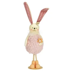Dekoaufsteller Hasenmädchen rosa