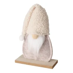 Dekoaufsteller Wichtel Erik cremefarben