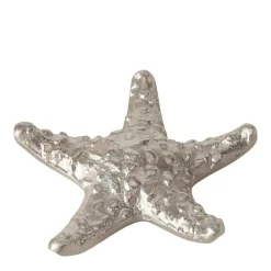 Dekofigur Seestern silberfarben