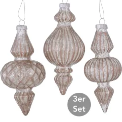 Dekohänger Frida 3er-Set antik-silberfarben