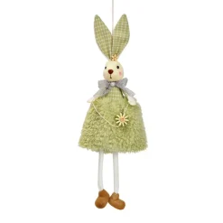 Dekohänger Hasendame grün