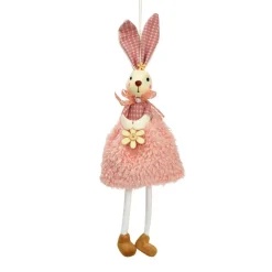 Dekohänger Hasendame rosa