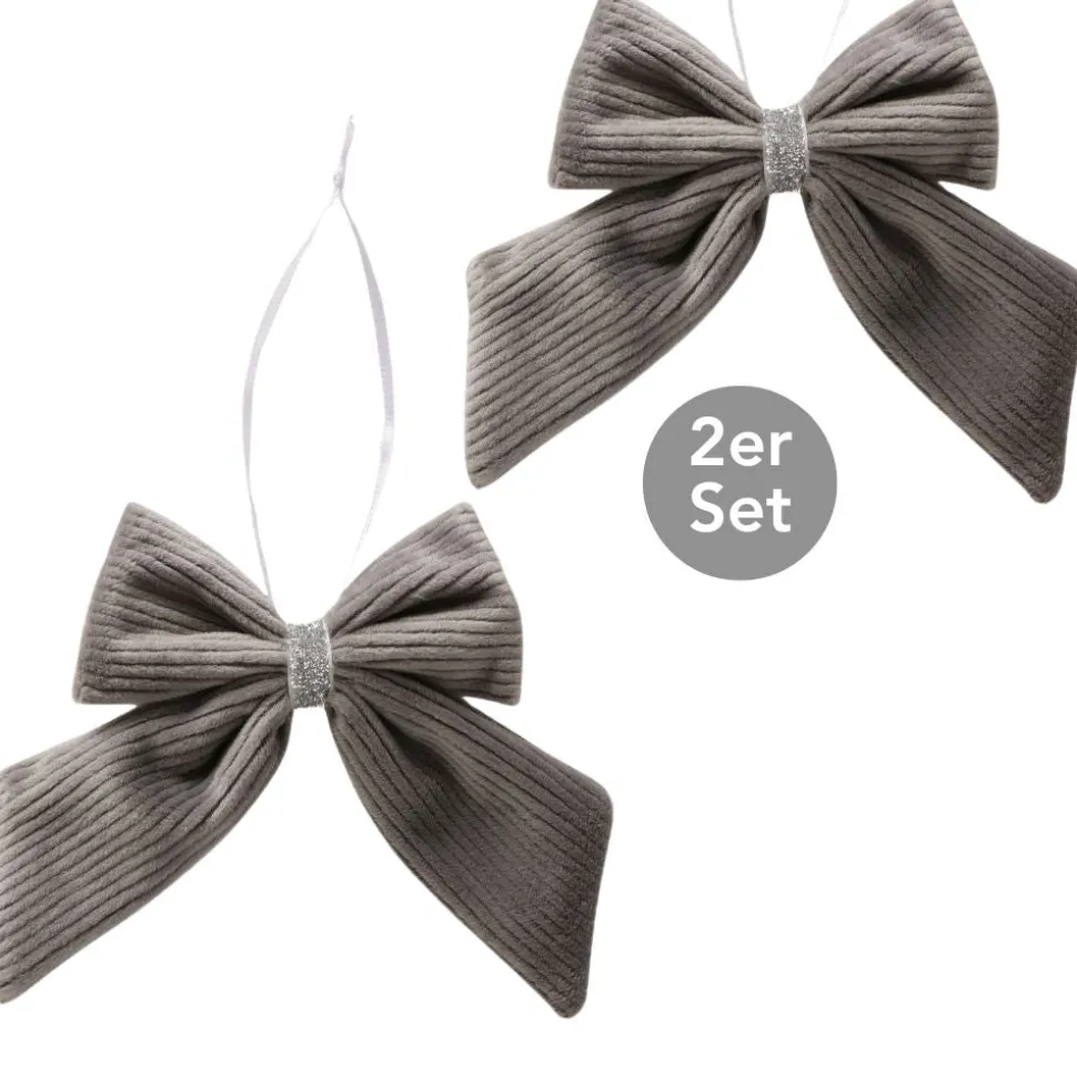 dekohnger_schleife_erset__SKUlMZhIoMWCR_0.webp Dekohänger Schleife 2er-Set grau