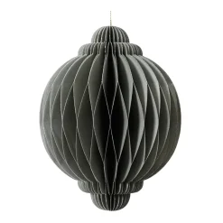 Dekohänger Zwiebel graugrün 20 cm