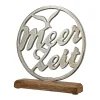 Deko-Kreis Meerzeit Aluminium