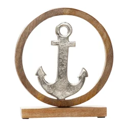 Deko-Ring Anker Aluminium