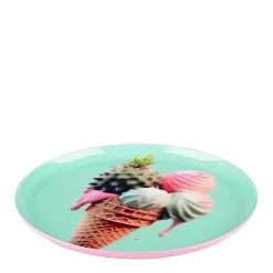 Dekotablett Eis Mint 13 cm