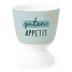 Eierbecher Guten Appetit Blaugrün
