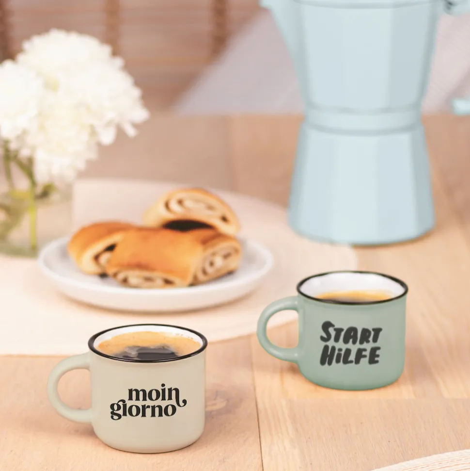 Espresso-Tasse Vintage Starthilfe