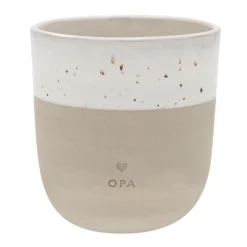 Eulenschnitt Becher Opa