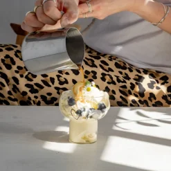 Eulenschnitt Bubble Glas Herz