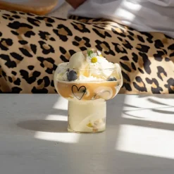 Eulenschnitt Bubble Glas Herz