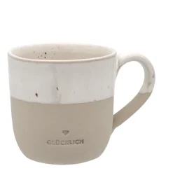 Eulenschnitt Cappuccino-Tasse Glücklich