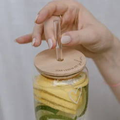 Eulenschnitt Deckel Das Leben ist schön