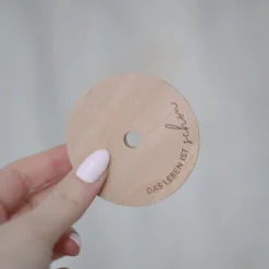 Eulenschnitt Deckel Das Leben ist schön