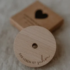 Eulenschnitt Deckel Das Leben ist schön