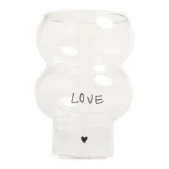 Eulenschnitt Double Bubble Glas Love