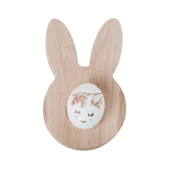 Eulenschnitt Eierbecher Hase