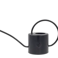 Eulenschnitt Gießkanne Herz schwarz