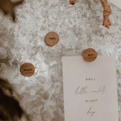 Eulenschnitt Holzmagnet 3er Set Familie