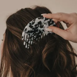 Eulenschnitt Kamm Herz Panda