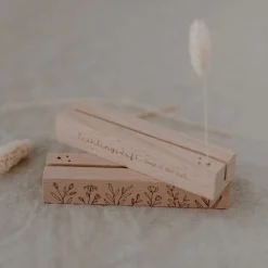 Eulenschnitt Karten- und Trockenblumenständer Frühling 2er-Set 12 cm