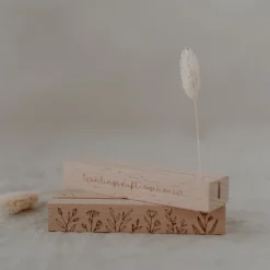 Eulenschnitt Karten- und Trockenblumenständer Frühling 2er-Set 12 cm