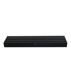 Eulenschnitt Karten- und Trockenblumenständer Herz schwarz 25 cm