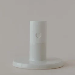 Eulenschnitt Kerzenständer Herz groß