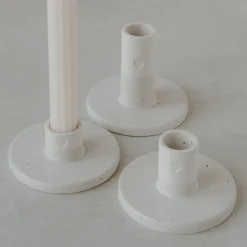 Eulenschnitt Kerzenständer Herz groß