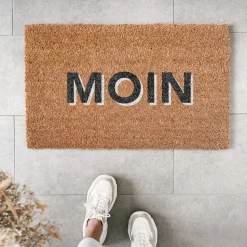 Eulenschnitt Kokos Fußmatte Moin