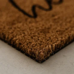 Eulenschnitt Kokos Fußmatte Hereinspaziert